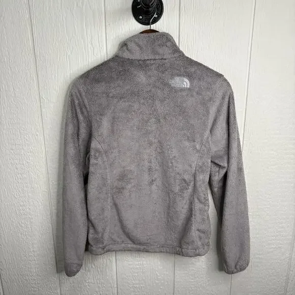 Grey North Face Fleece Zip Up Size Small - Picture 6 of 6